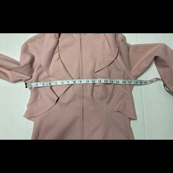 ECCOCI Women’s Wool Blazer jacket outerwear size 10 peach - Picture 5 of 11